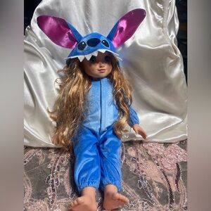 Blue and Pink Kids Costume